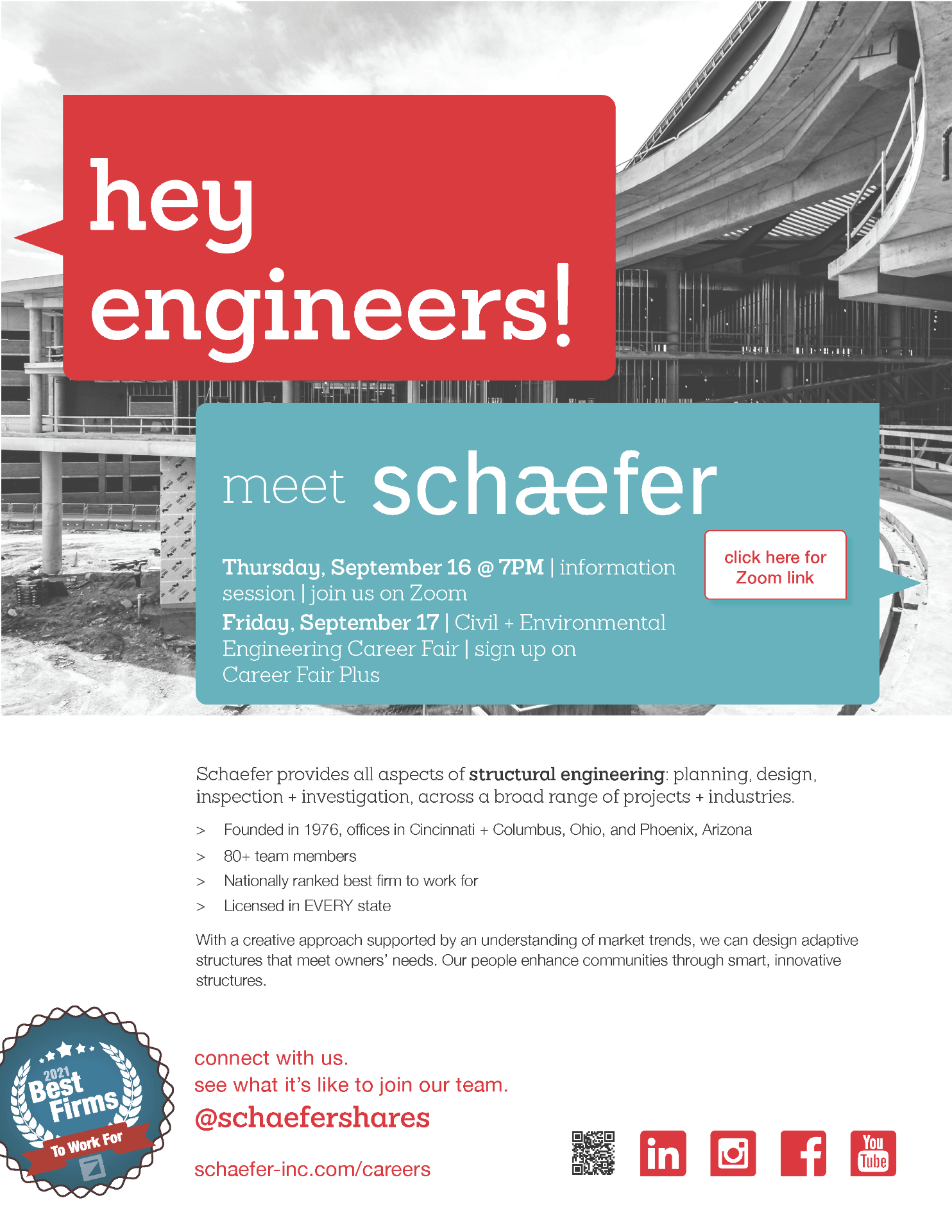 Schaefer Information Session on 9.16.2021