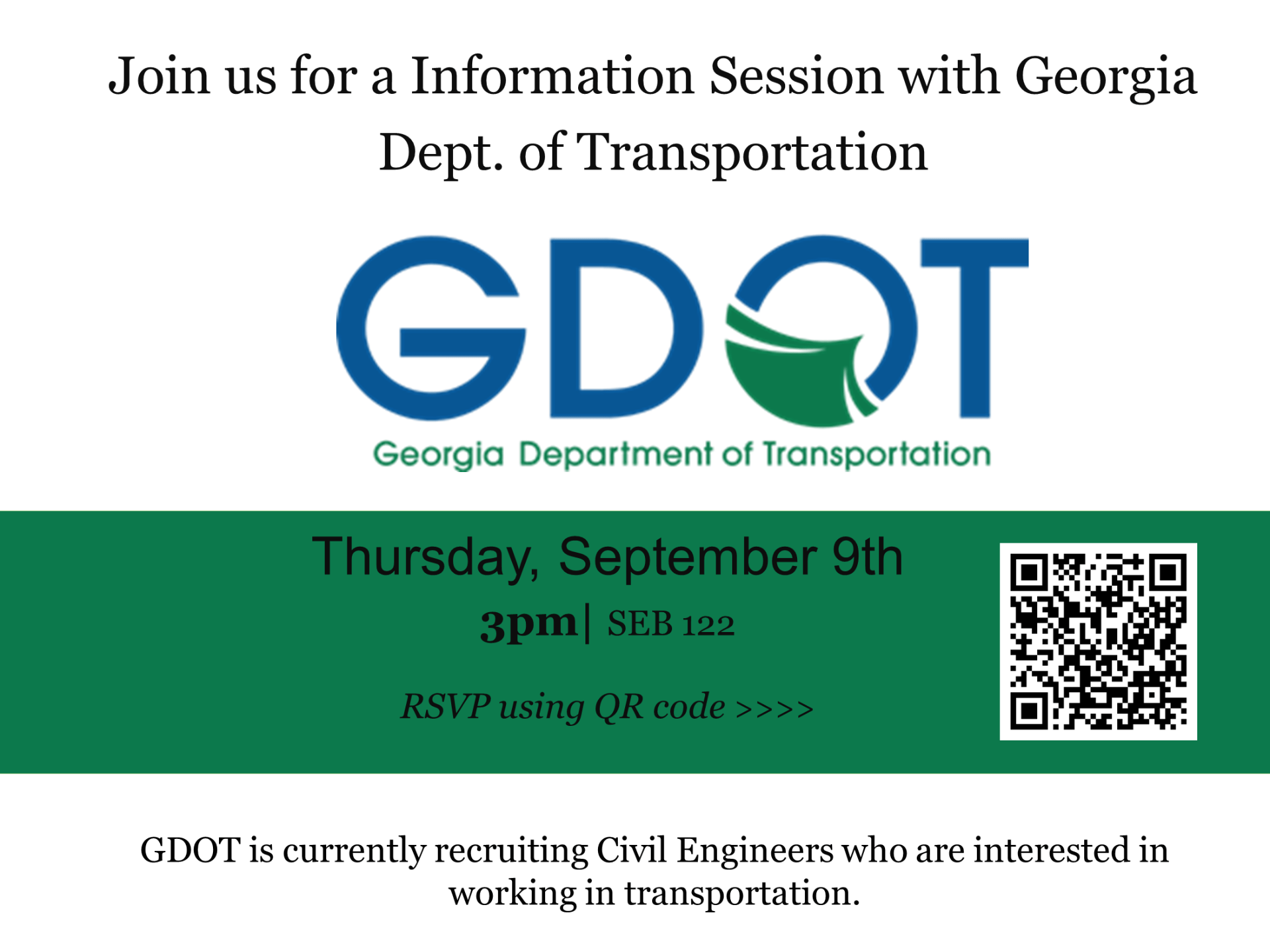 GDOT Info Session