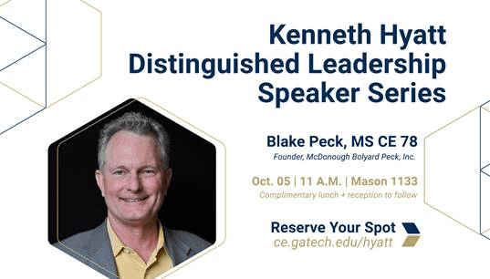 Kenneth Hyatt Distinguished Leadership Speaker Series