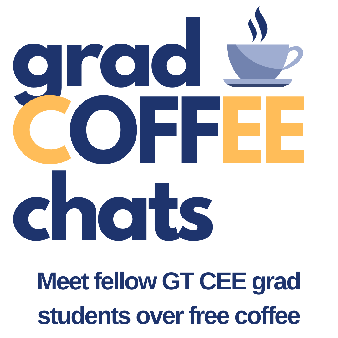 Grad Coffee Chats Flyer